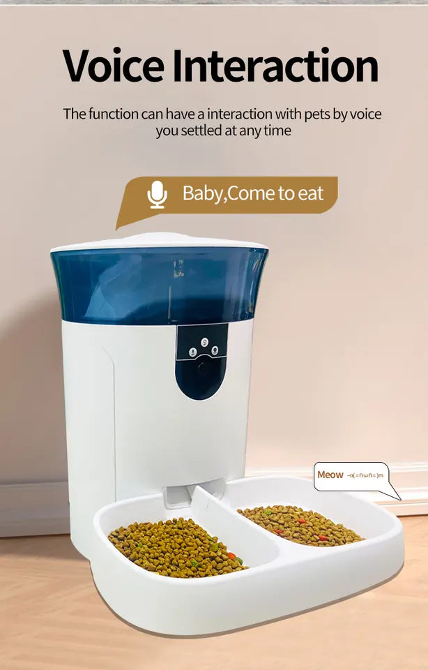 Automatic Duo Pet Feeder