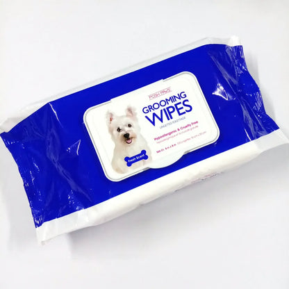 Pet Wet Wipes (2 x 60 Sheets)